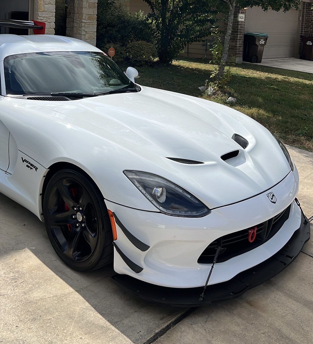 Dodge Viper detailed in Helotes TX mobile car detailing premium exterior finish and paint protection