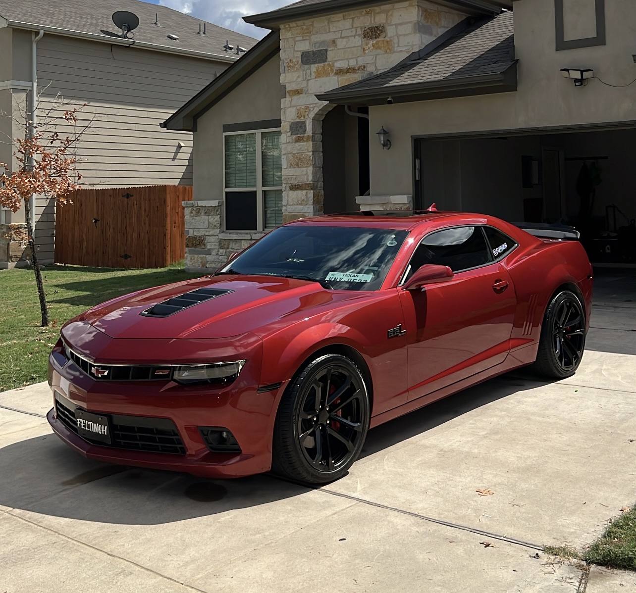 Chevrolet Camaro detailed in Shavano Park TX mobile car detailing exterior wash and wax