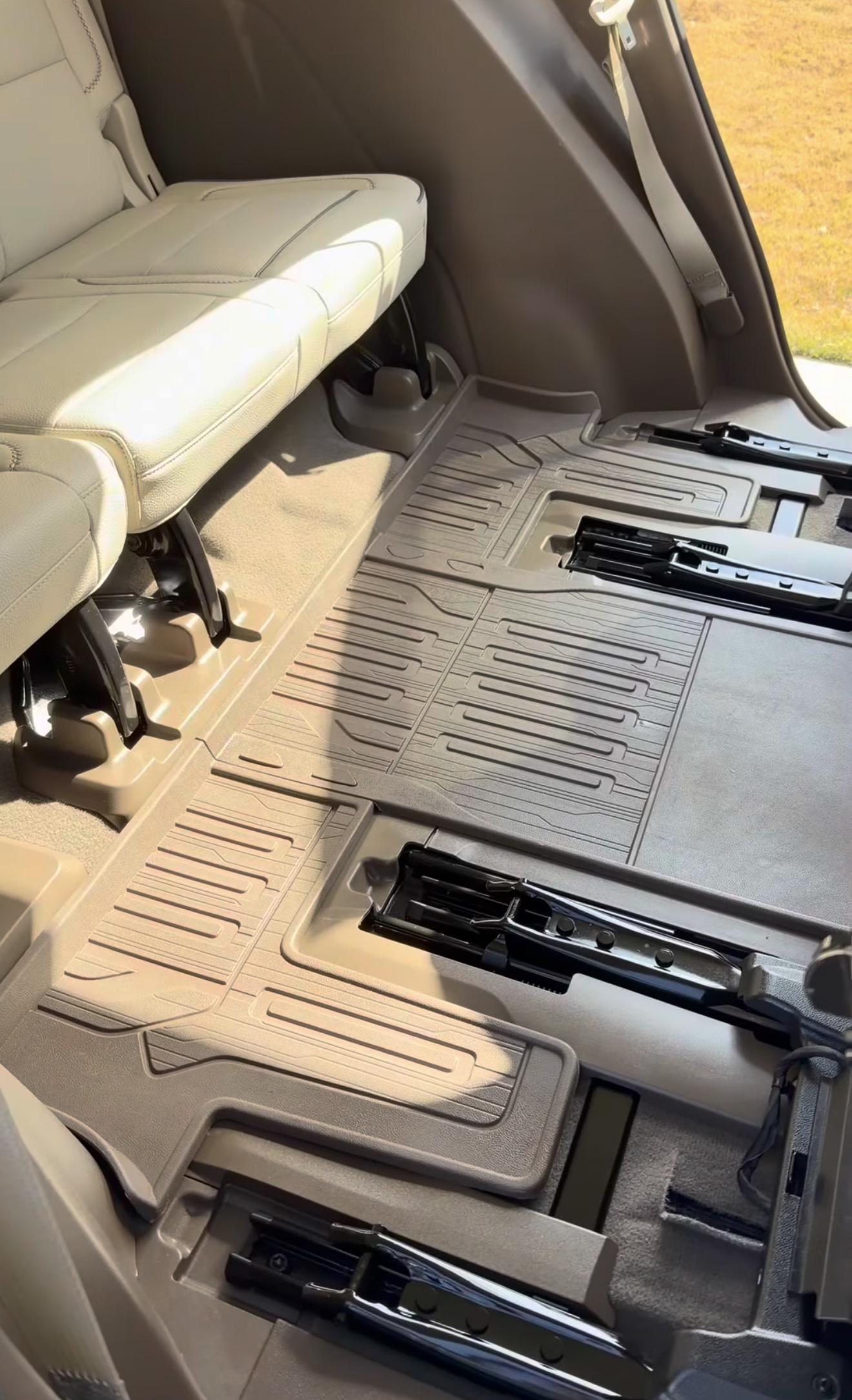 GMC Denali interior after deep clean and protection Boerne TX mobile detailing