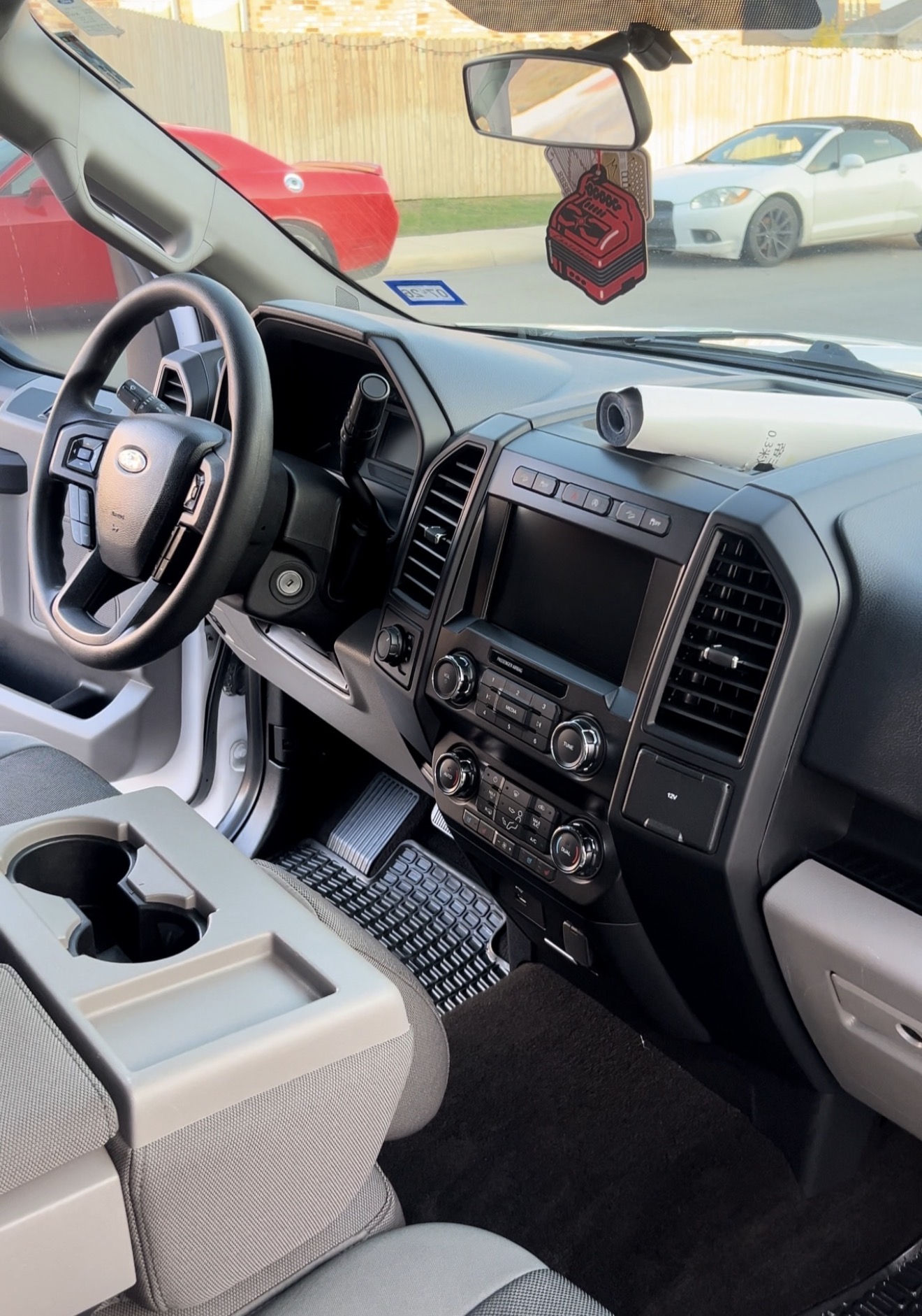 Ford F-150 clean dashboard and cabin after interior detailing Converse TX